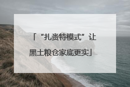 “扎赉特模式”让黑土粮仓家底更实