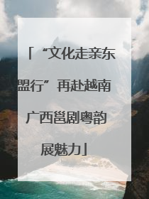 “文化走亲东盟行”再赴越南 广西邕剧粤韵展魅力