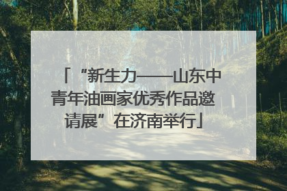 “新生力——山东中青年油画家优秀作品邀请展”在济南举行