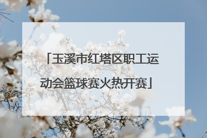 玉溪市红塔区职工运动会篮球赛火热开赛