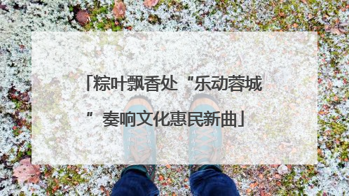 粽叶飘香处“乐动蓉城”奏响文化惠民新曲