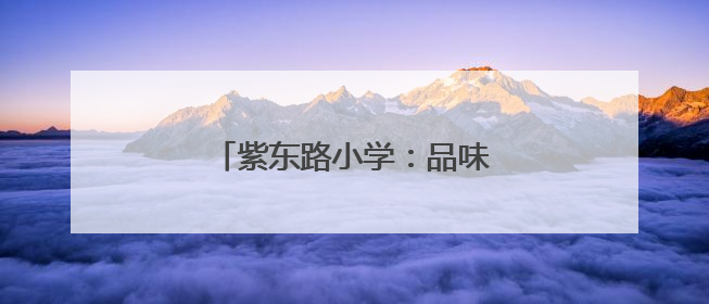 紫东路小学：品味端午 传承文明