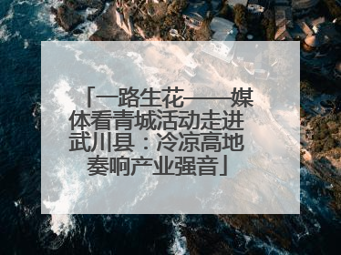 一路生花——媒体看青城活动走进武川县：冷凉高地奏响产业强音