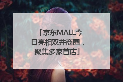 京东MALL今日亮相双井商圈，聚集多家首店