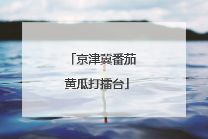 京津冀番茄黄瓜打擂台