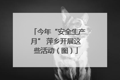 今年“安全生产月” 萍乡开展这些活动（图）