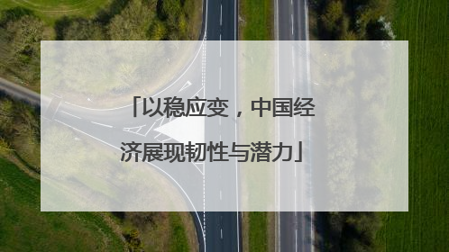 以稳应变，中国经济展现韧性与潜力