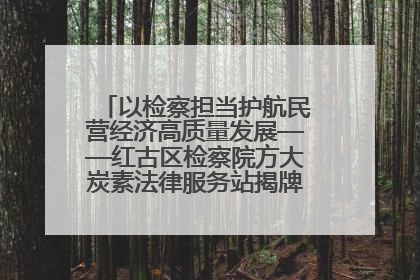 以检察担当护航民营经济高质量发展——红古区检察院方大炭素法律服务站揭牌彰显法治护航深度