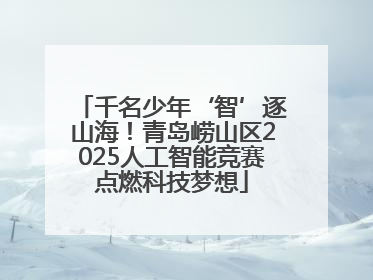 千名少年‘智’逐山海！青岛崂山区2025人工智能竞赛点燃科技梦想