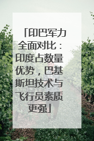 印巴军力全面对比：印度占数量优势，巴基斯坦技术与飞行员素质更强