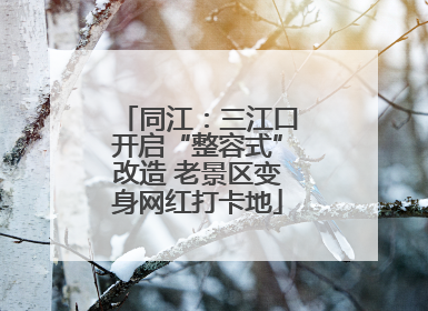 同江：三江口开启“整容式”改造 老景区变身网红打卡地