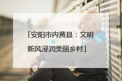安阳市内黄县：文明新风浸润美丽乡村
