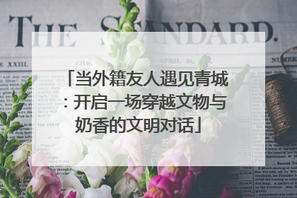 当外籍友人遇见青城：开启一场穿越文物与奶香的文明对话