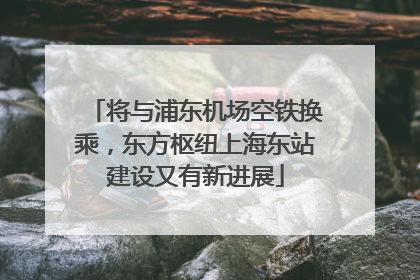 将与浦东机场空铁换乘，东方枢纽上海东站建设又有新进展