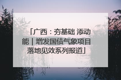 广西：夯基础 添动能｜增发国债气象项目落地见效系列报道
