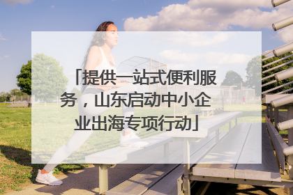提供一站式便利服务，山东启动中小企业出海专项行动