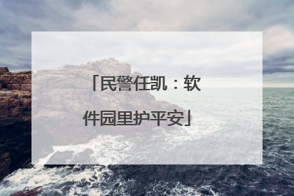 民警任凯：软件园里护平安