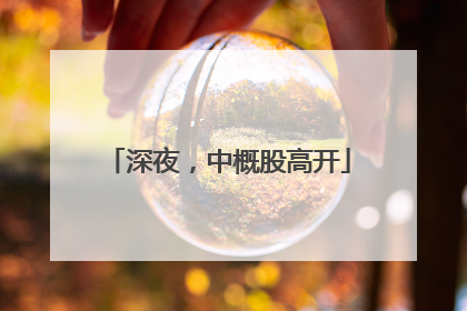 深夜，中概股高开