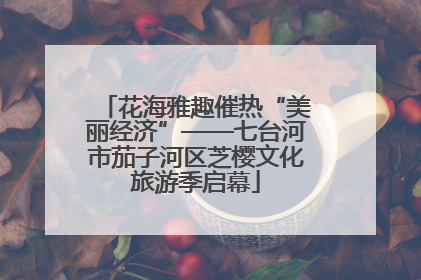 花海雅趣催热“美丽经济”——七台河市茄子河区芝樱文化旅游季启幕