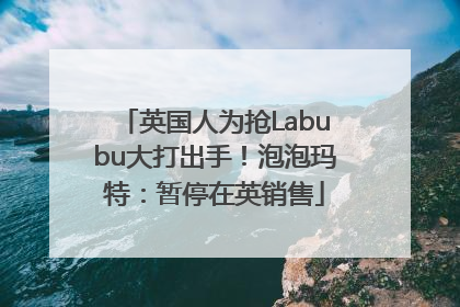 英国人为抢Labubu大打出手！泡泡玛特：暂停在英销售