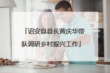 诏安县县长黄庆华带队调研乡村振兴工作