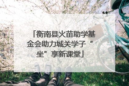 衡南县火苗助学基金会助力城关学子“坐”享新课堂