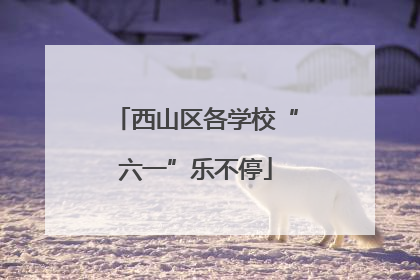 西山区各学校“六一”乐不停