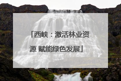 西峡：激活林业资源 赋能绿色发展
