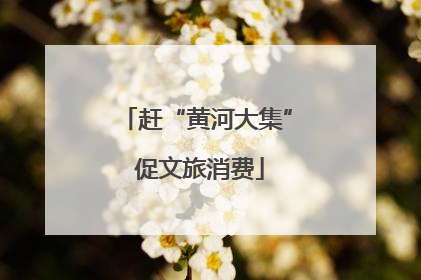 赶“黄河大集” 促文旅消费
