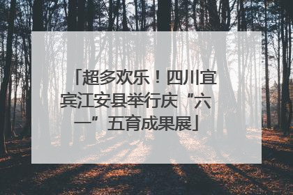超多欢乐！四川宜宾江安县举行庆“六一”五育成果展