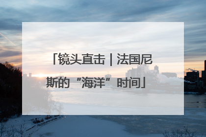 镜头直击｜法国尼斯的“海洋”时间
