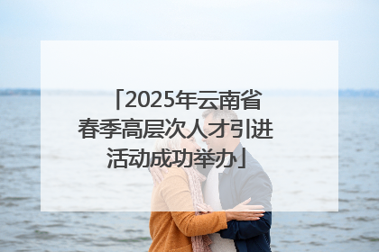 2025年云南省春季高层次人才引进活动成功举办