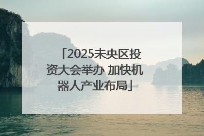 2025未央区投资大会举办 加快机器人产业布局